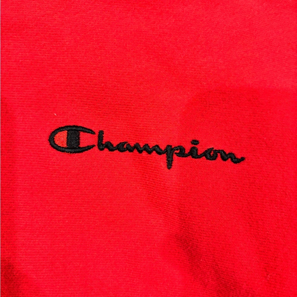 Champion Men's Vibrant Red Crewneck sweatshirt xl - Picture 3 of 5
